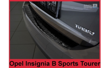 Накладка на задний бампер Opel Insignia