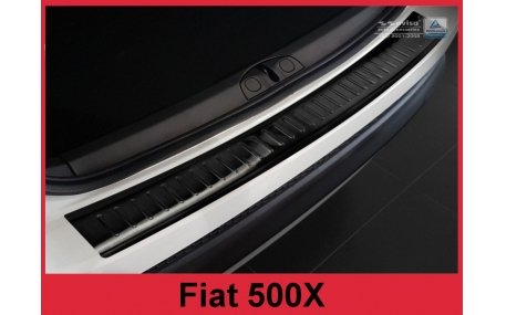 Накладка на задний бампер Fiat 500X