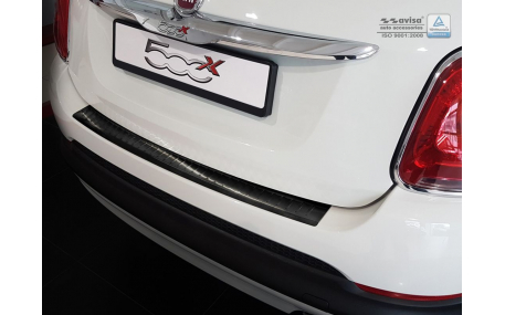 Накладка на задний бампер Fiat 500X