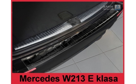 Накладка на задний бампер Mercedes E-class W213