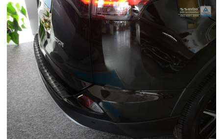 Накладка на задний бампер Toyota RAV4 2015-2018