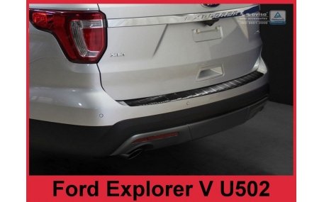 Накладка на задний бампер Ford Explorer
