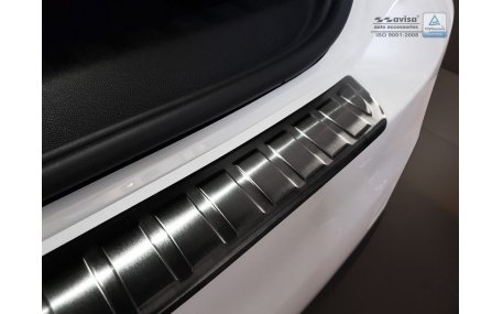 Накладка на задний бампер Peugeot 308