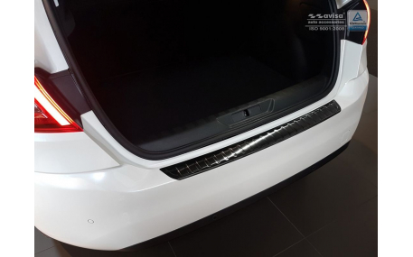 Накладка на задний бампер Peugeot 308