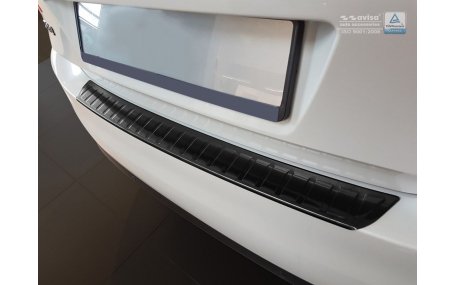 Накладка на задний бампер Peugeot 308