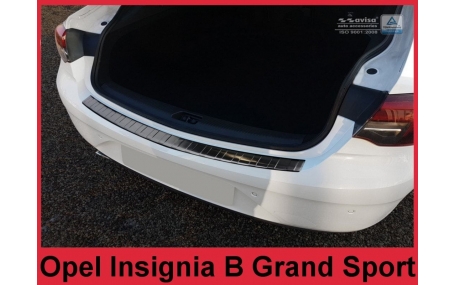 Накладка на задний бампер Opel Insignia