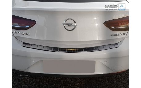 Накладка на задний бампер Opel Insignia