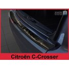 Накладка на задний бампер Mitsubishi Outlander XL