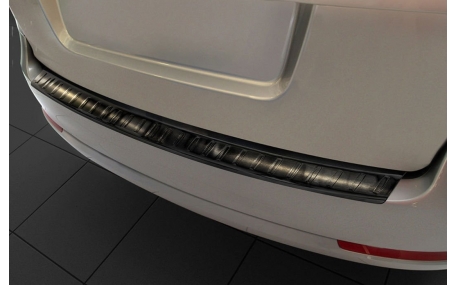 Накладка на задний бампер Skoda Octavia A5 2009-2012