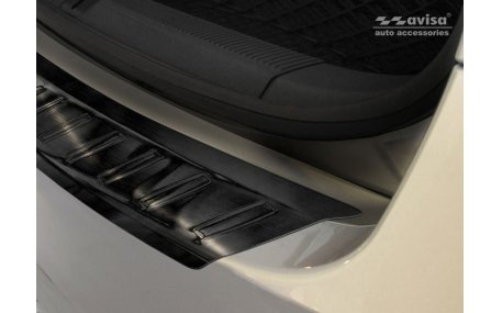 Накладка на задний бампер Skoda Octavia A5 2009-2012