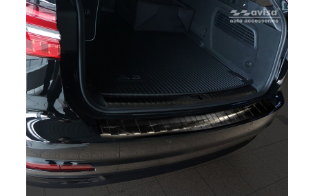 Накладка на задний бампер Audi A6 C8