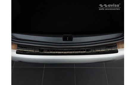 Накладка на задний бампер Renault Duster