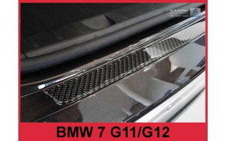 Накладка на задний бампер BMW 7 (G11)