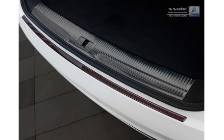 Накладка на задний бампер Audi Q3