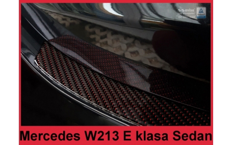 Накладка на задний бампер Mercedes E-class W213