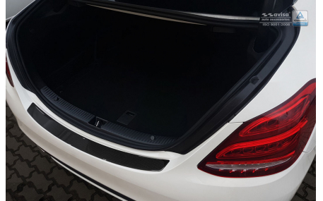 Накладка на задний бампер Mercedes C-class W205