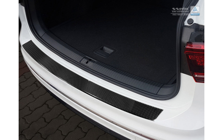 Накладка на задний бампер Volkswagen Tiguan