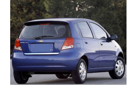 Хром накладки Chevrolet Aveo T250