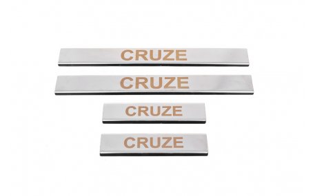 Накладки на пороги Chevrolet Cruze