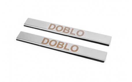 Накладки на пороги Fiat Doblo