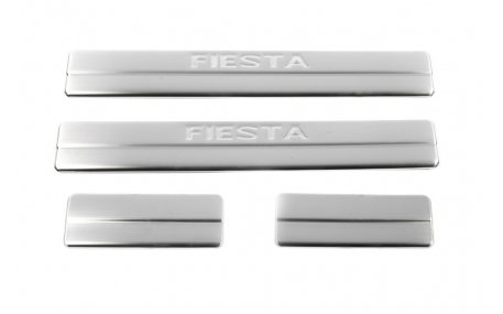 Накладки на пороги Ford Fiesta