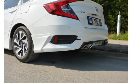 Накладка задняя Honda Civic