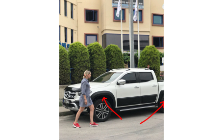 Арки Mercedes X-class W470