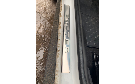 Накладки на пороги Renault Duster