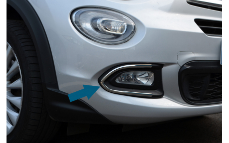 Хром накладки Fiat 500X