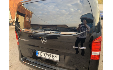 Хром накладки Mercedes Vito W447