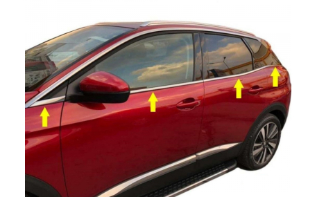 Хром накладка Peugeot 3008