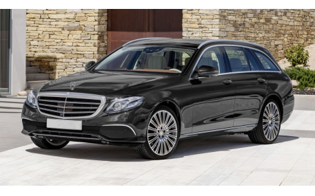 Накладка на задний бампер Mercedes E-class W213