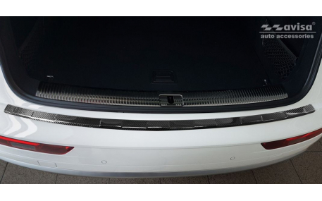 Накладка на задний бампер Audi Q5