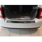 Накладка на задний бампер Fiat 500