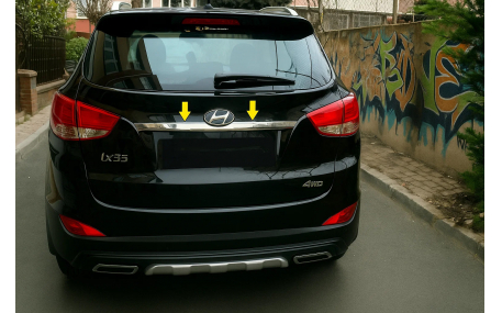 Хром накладки Hyundai ix35