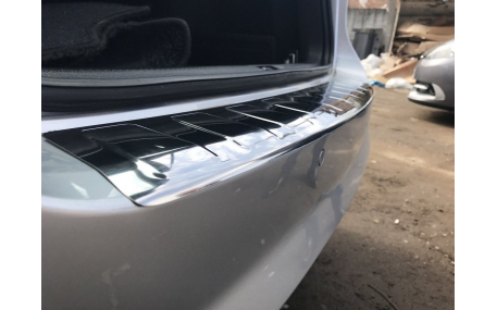 Накладка на задний бампер Volkswagen Passat B7