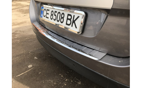 Накладка на задний бампер Renault Grand Scenic