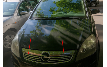 Хром накладки Opel Zafira B