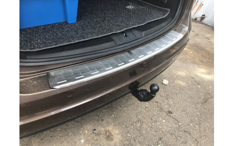 Накладка на задний бампер Volkswagen Sharan