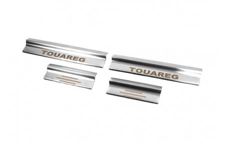 Накладки на пороги Volkswagen Touareg