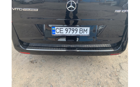 Накладка на задний бампер Mercedes Vito W447