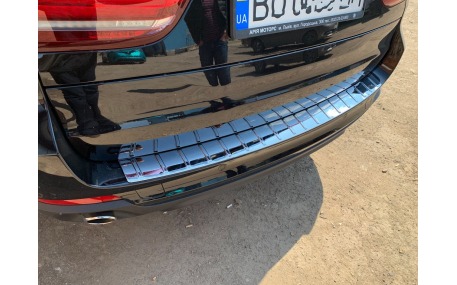 Накладка на задний бампер BMW X5 F15