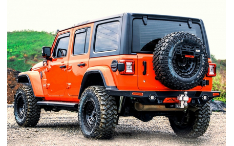 Бампер задний Jeep Wrangler