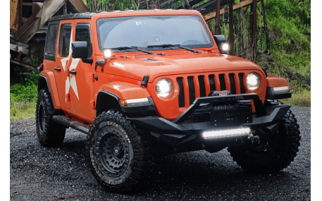 Бампер передний Jeep Wrangler JL
