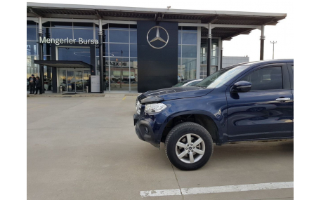 Дефлектор капота Mercedes X-class W470 