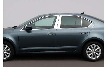 Хром накладки Skoda Octavia A7