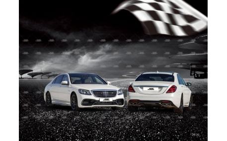 Комплект обвеса Mercedes S-class W222 2017-2020