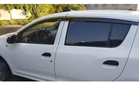 Дефлекторы окон Renault Sandero
