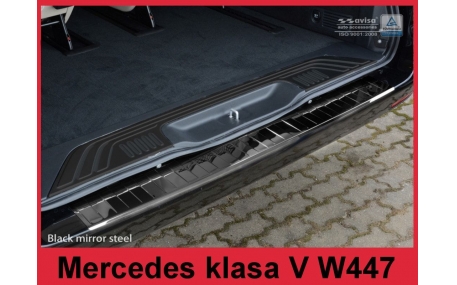 Накладка на задний бампер Mercedes V-class W447