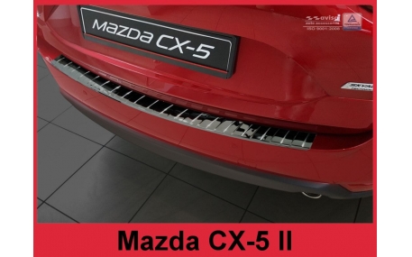 Накладка на задний бампер Mazda CX-5